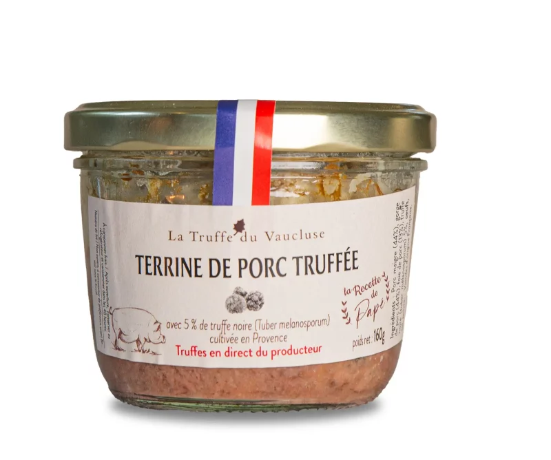 Terrine de porc truffée à 5%
