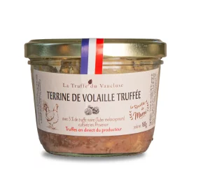 Terrine traditionnelle de volaille truffe 5%